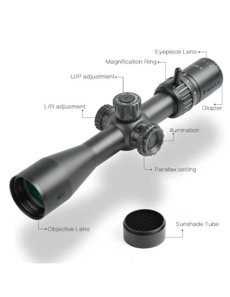 Riflescope T-EAGLE MR PRO 4-16X44 FFP